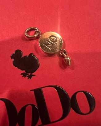 Ciondolo dodo si no oro rosa 9 k fuori produzione