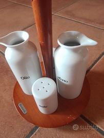 Set sale, pepe, olio, aceto