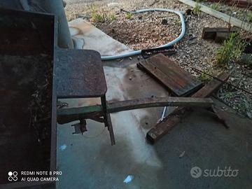 Carrello per motocoltivatore