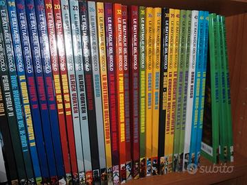 FUMETTI VOLUMI LE BATTAGLIE DEL SECOLO ( gazzetta)
