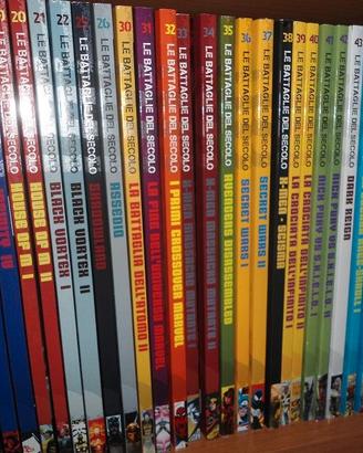 FUMETTI VOLUMI LE BATTAGLIE DEL SECOLO ( gazzetta)