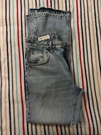 Zara blue flared jeans