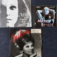 MILVA RARO LOTTO DI 2 45 GIRI INTROVABILI E CD