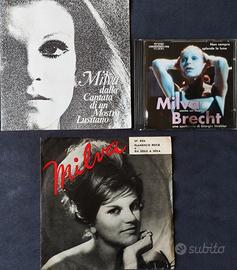 MILVA RARO LOTTO DI 2 45 GIRI INTROVABILI E CD