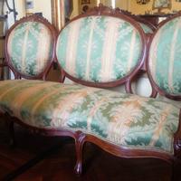 Salotto Luigi Filippo a medaglione