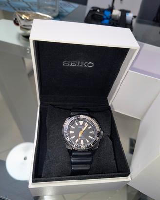 Seiko prospex samurai ninja limited edition black 