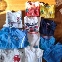 2€ al pezzo Abbigliamento bambino 9/12 mesi