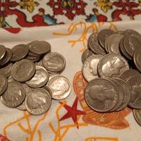 Monete liberty d'argento americane 60 pezzi