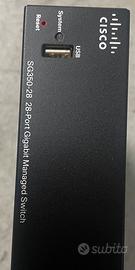 Cisco SG350-28, 28-port Gigabit Managed Switch