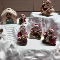 Babbi natale e casetta