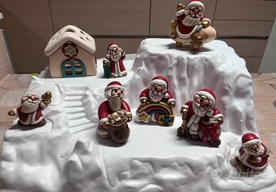 Babbi natale e casetta