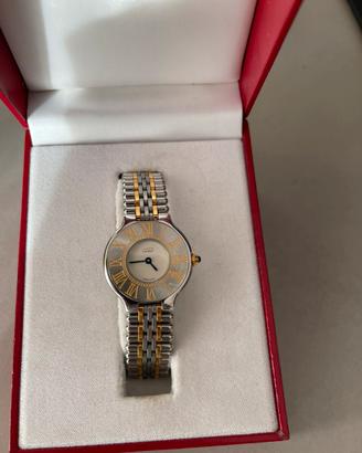 Orologio vintage cartier must 21