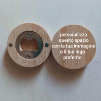 apri bottiglie  in legno personalizzabile 🍻
