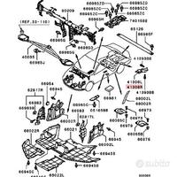 Supp sospensione post dx mitsubishi lancer evo 5-9