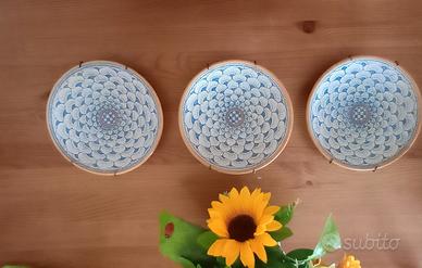 Piatti in ceramica,set 3 pezzi