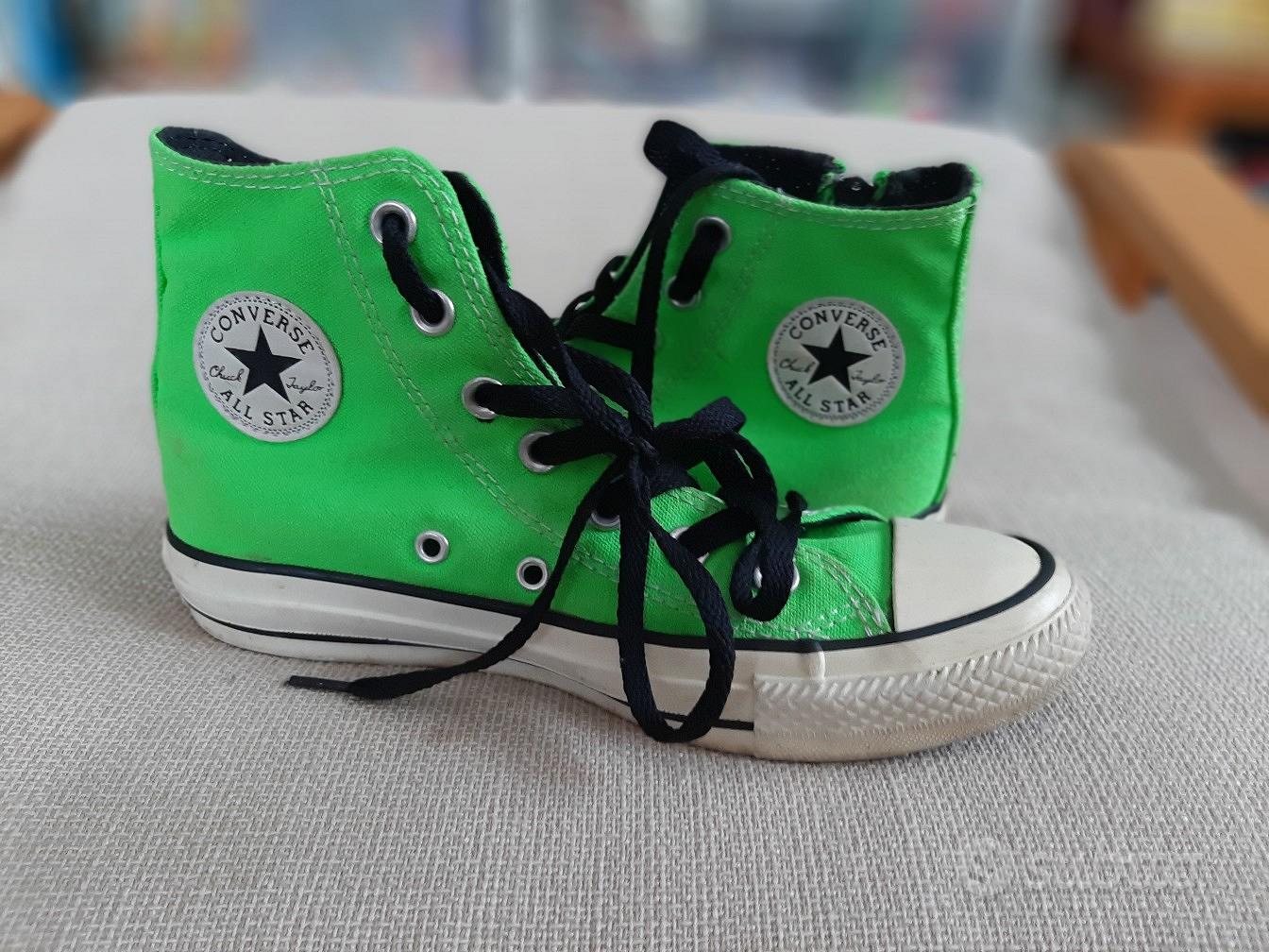 Converse shop bambino verdi