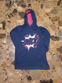 felpa con cappuccio bambina 9/10