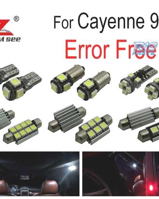 KIT 19 LAMPADE LED INTERNE PER PORSCHE CAYENNE 958