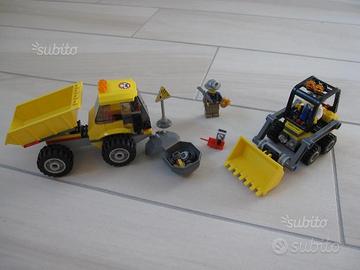 LEGO 4201 Loader and Tipper City Lavori Pala Camio