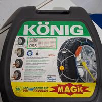 Catene neve Konig 095 Misure compatibili in foto