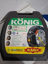 Catene neve Konig 095 Misure compatibili in foto