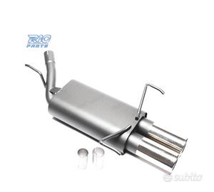 SILENZIATORE DI SCARICO PER OPEL CORSA 09 2000-200