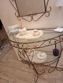 Consolle con specchio 