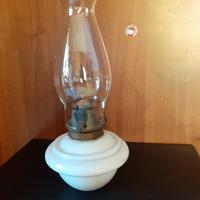 Antica lampada a petrolio