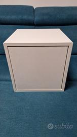 Eket IKEA bianco 35x35x35 cm con anta e binario. 