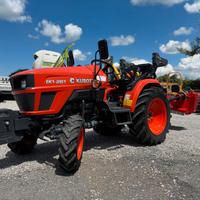 Trattore Kubota EK1-261 + trincia laterale Concept