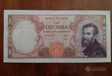 Lire 10000 MICHELANGELO