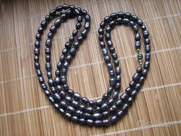 Collana Perle Lago del'900 Lunga mt 1,5