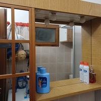 Specchio bagno con mobiletto