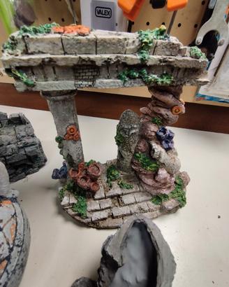 Materiale per acquario