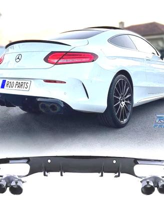DIFFUSORE MERCEDES CLASSE C C205 A205 14-18 LOOK A