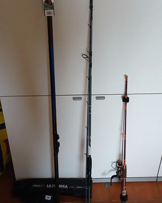 Canne da pesca/esche