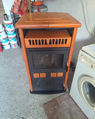 stufa a pellet royal ceramica