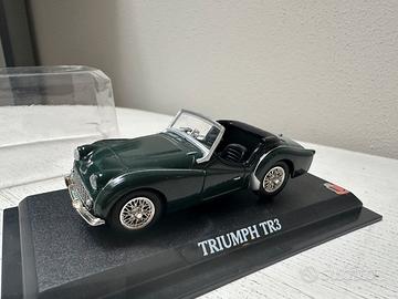 Trinmph TR3 Car Collection Del Prado scala 1:43
