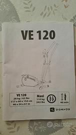 Ellittica Domyos VE 120 Decathlon. 