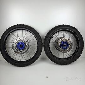 YAMAHA YZ YZF 2017 2018 RUOTE COMPLETE 19 21 CERCH