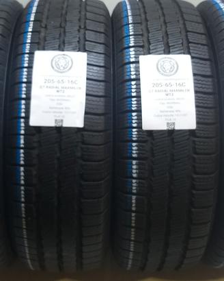 4 GOMME 205 65 16C GT RADIAL A68222