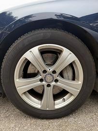 Gomme invernali Michelin con cerchi merchedes 17