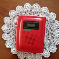 Vecchio lettore stereo cassette non funzionante 