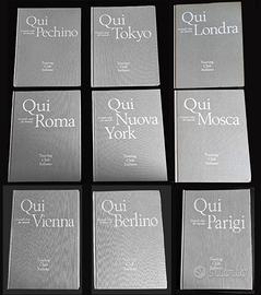 Collana vintage di 9 volumi TCI - Città del mondo