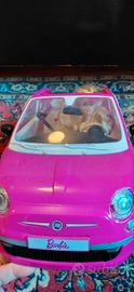  macchina Fiat 500 barbie in plastica 