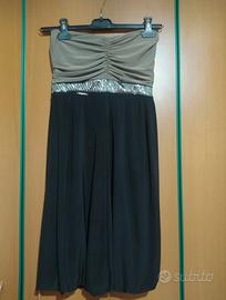 Vestito senza spalline