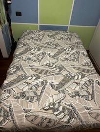 Materasso memory foam e rete 1 piazza e mezza