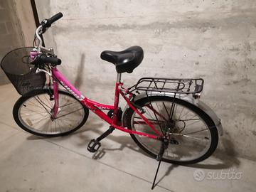 bici ragazza con cambio shimano 24"