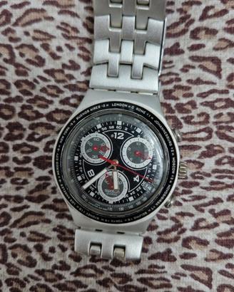 orologio swatch irony in alluminio 