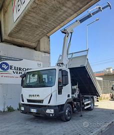 IVECO Eurocargo 100E22 K Gru radio e Ribaltabile